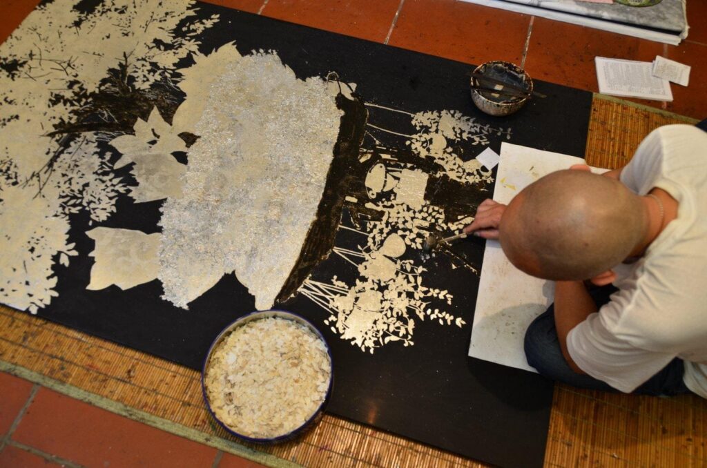 Cách Làm Tranh Sơn Mài như thế nào