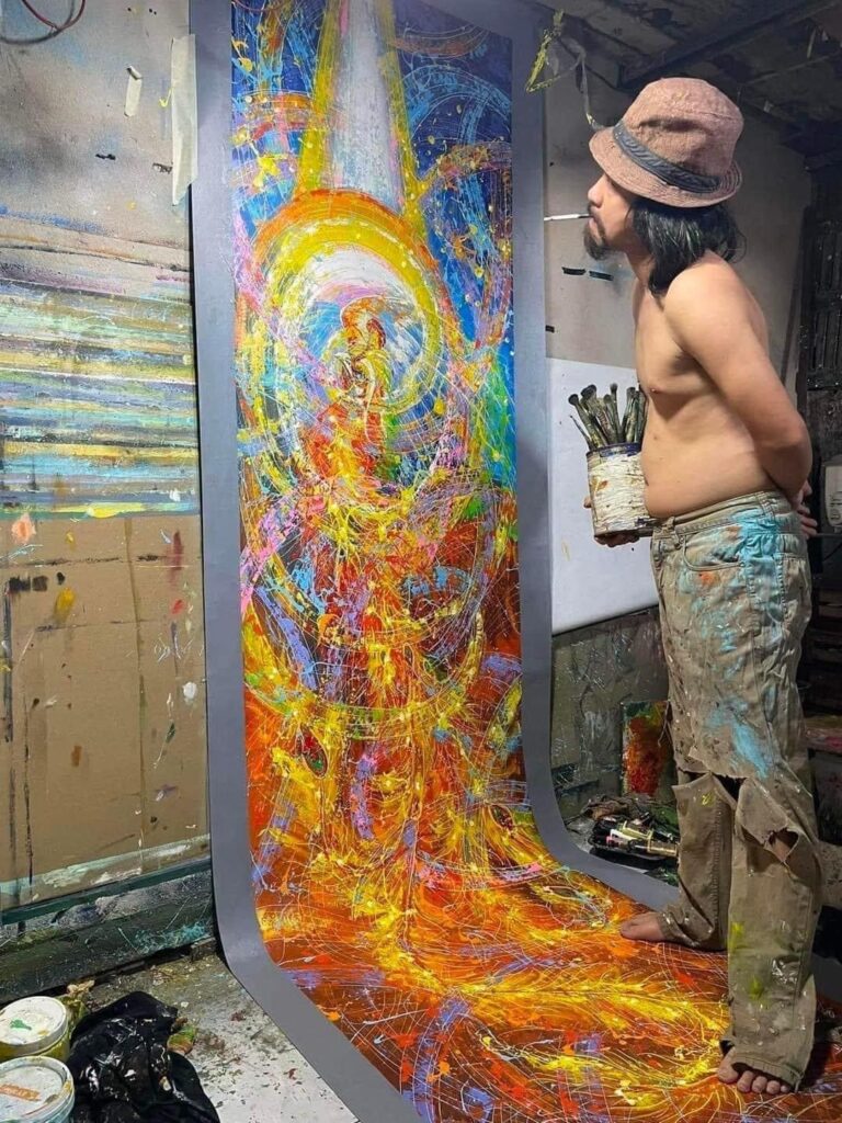 Đoàn Nguyên Điên tranh vẽ