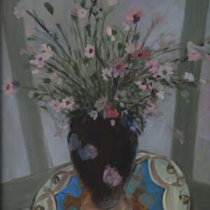 Hoa Mùa Xuân - Tranh Acrylic của họa sĩ Bùi Lê Dũng