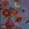Hoa Poppy - Tranh Sơn Dầu của họa sĩ Nguyễn Tuấn Đạt