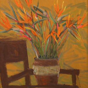 Bird Of Paradise - Acrylic painting by artist Bui Le Dung