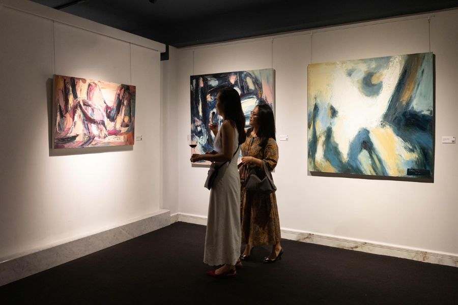 Không gian triển lãm Giai điệu trên cao