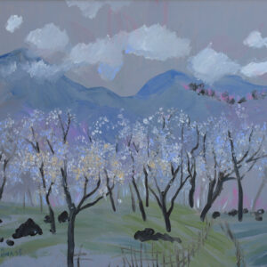 Mùa Xuân - Tranh Acrylic của họa sĩ Bùi Lê Dũng