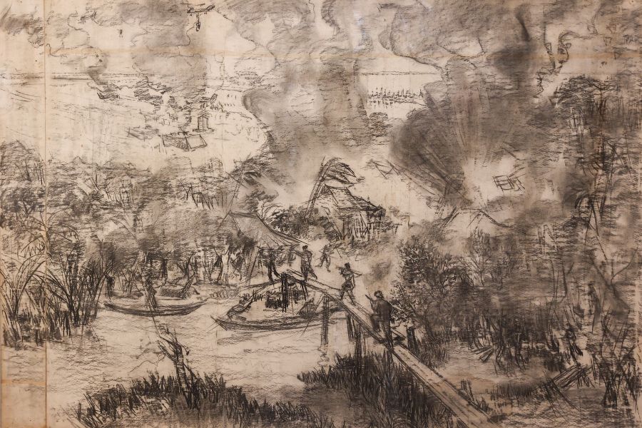 Phác thảo Trận Ấp Bắc