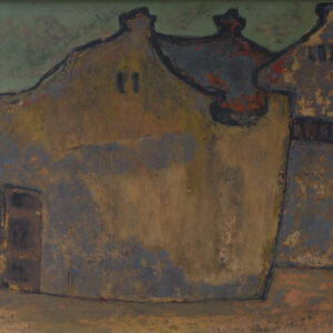 Phố Lương Ngọc Quyến - Tranh Sơn Mài của họa sĩ Bùi Lê Dũng