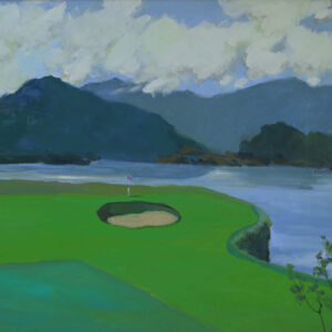 Phong Cảnh Thanh Lanh - Tranh Acrylic của họa sĩ Bùi Lê Dũng