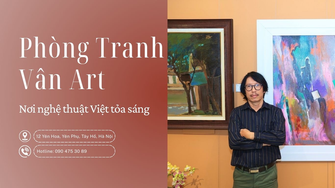 Phòng tranh Vân Art banner