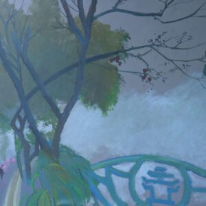 Foggy Street - Acrylic painting by artist Bui Le Dung