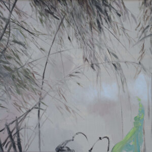 Sương Sớm - Tranh Acrylic của họa sĩ Bùi Lê Dũng