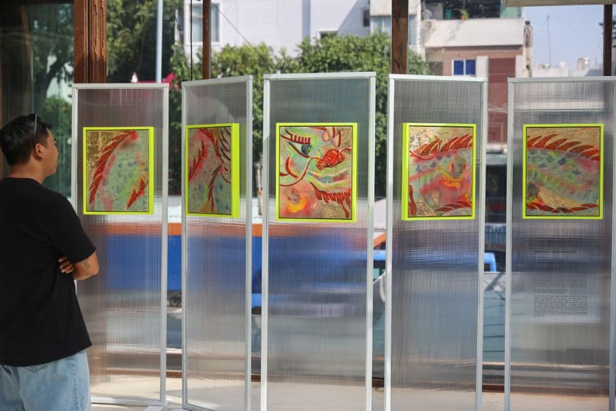 Tác phẩm Múa Rồng ấn tượng