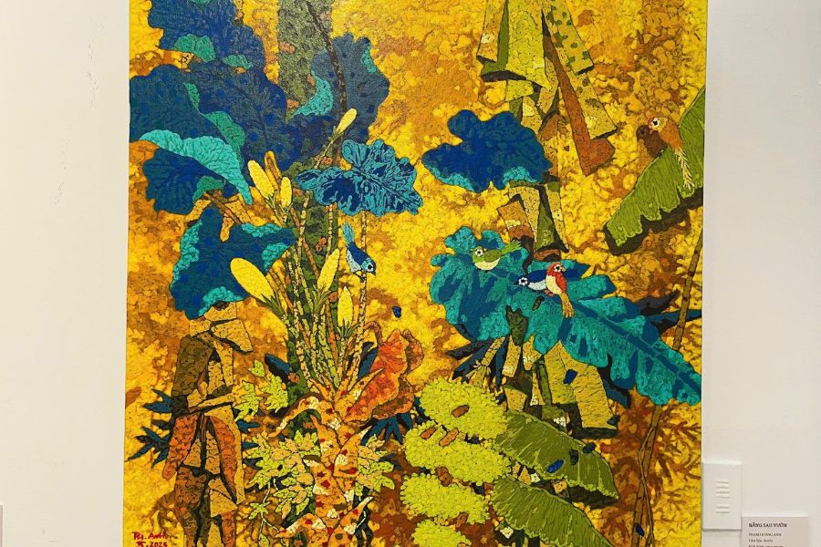 Tác phẩm Nắng Sau Vườn - Phạm Hoàng Anh