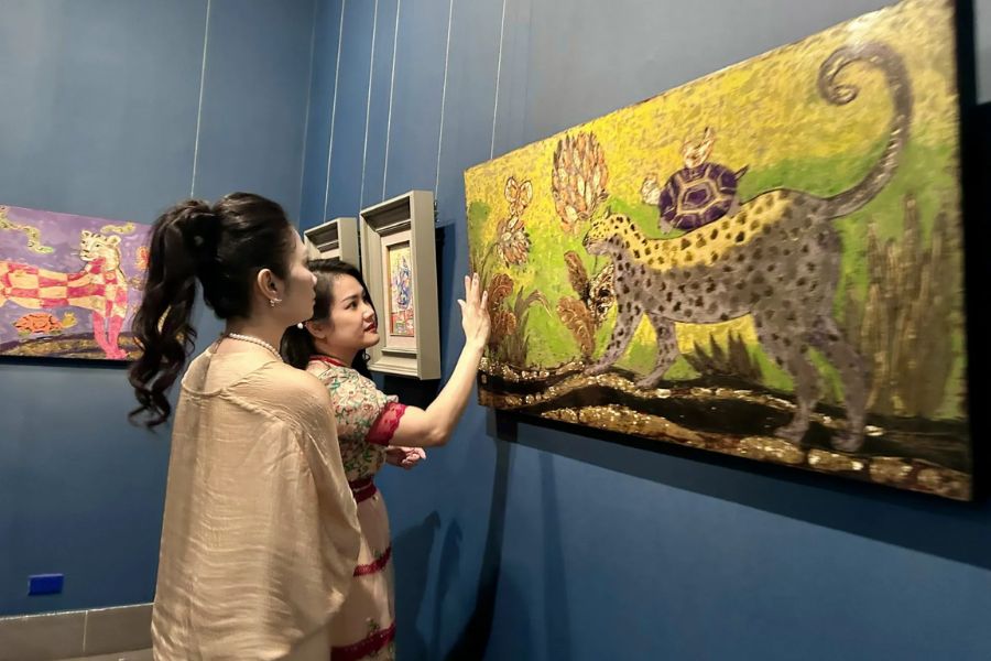 Thưởng thức triển lãm Tự Tại Chi Họa