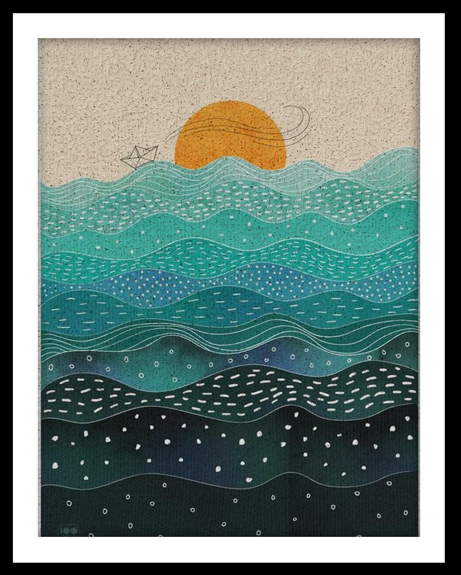 Tranh Gạo việt nam