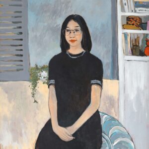 Tuổi 17 - Tranh Acrylic của họa sĩ Bùi Lê Dũng