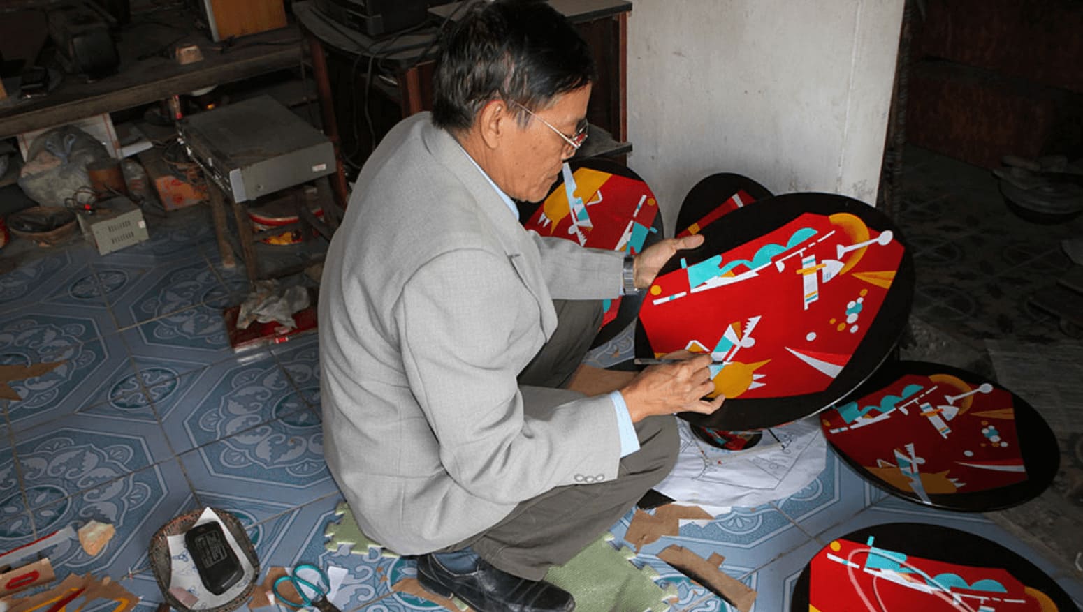 bảo tồn Làng Nghề Tranh Sơn Mài