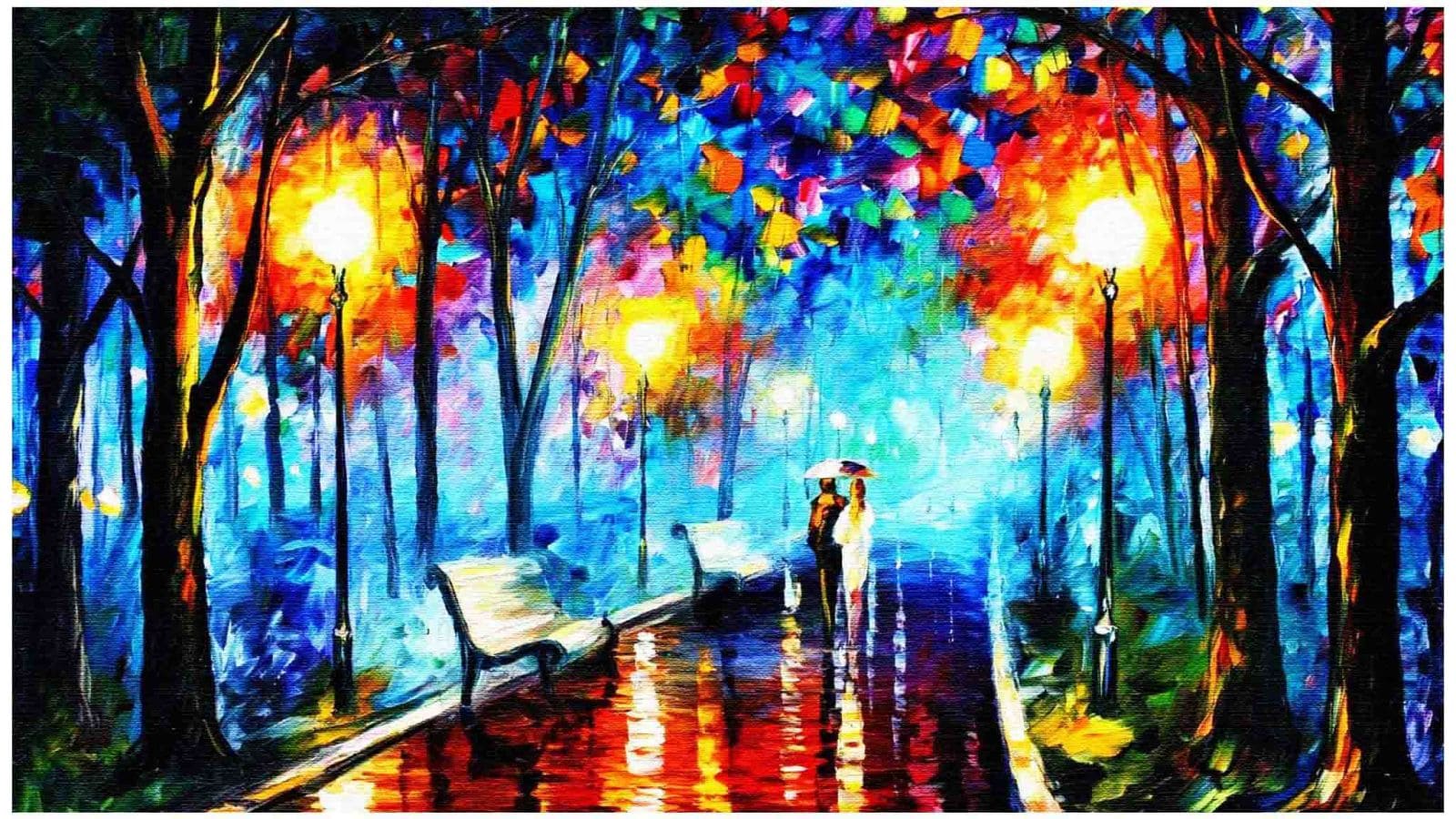 bức nghệ thuật tranh trừu tượng