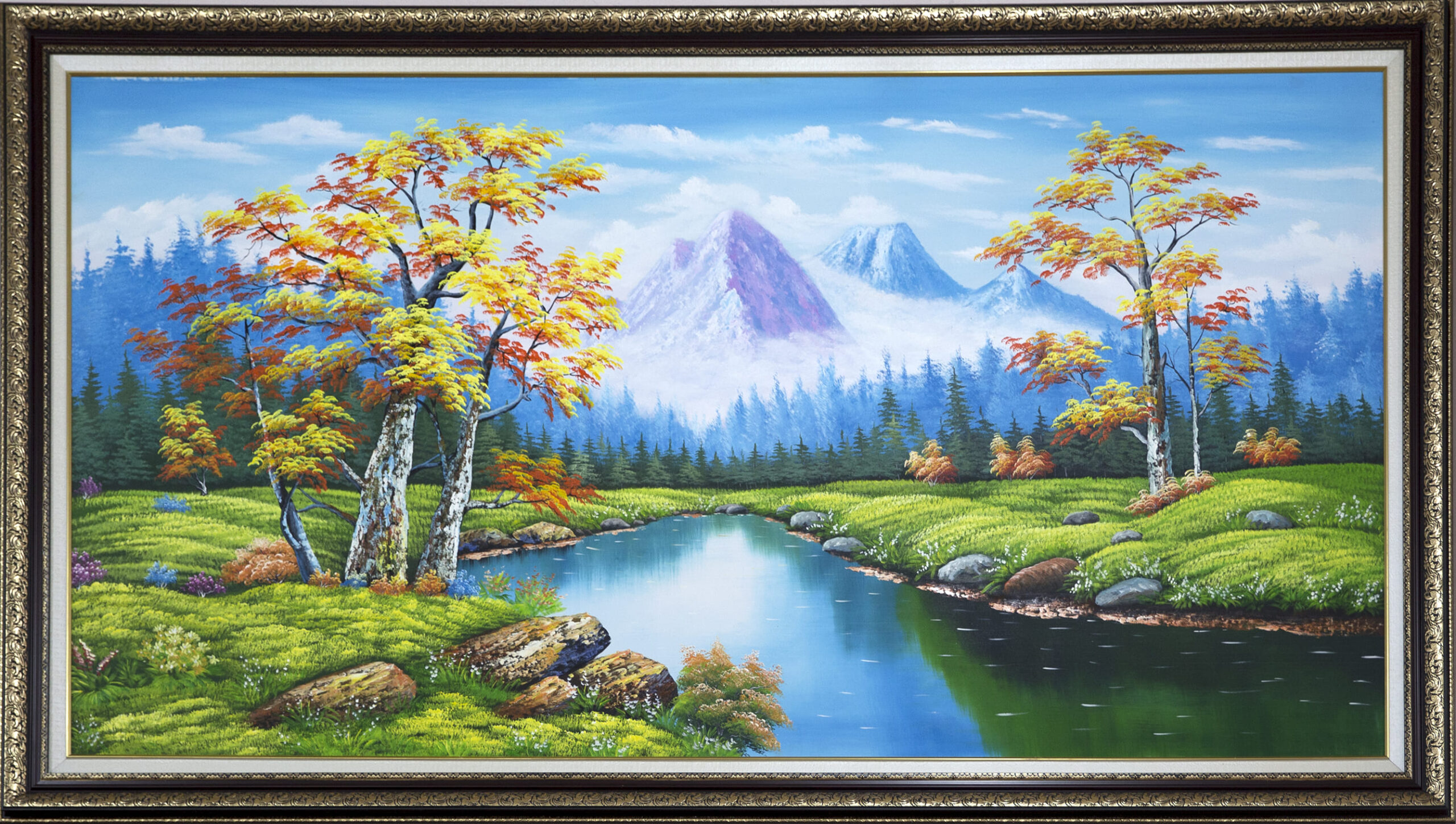 cách Vẽ Tranh Sơn Dầu đơn giản