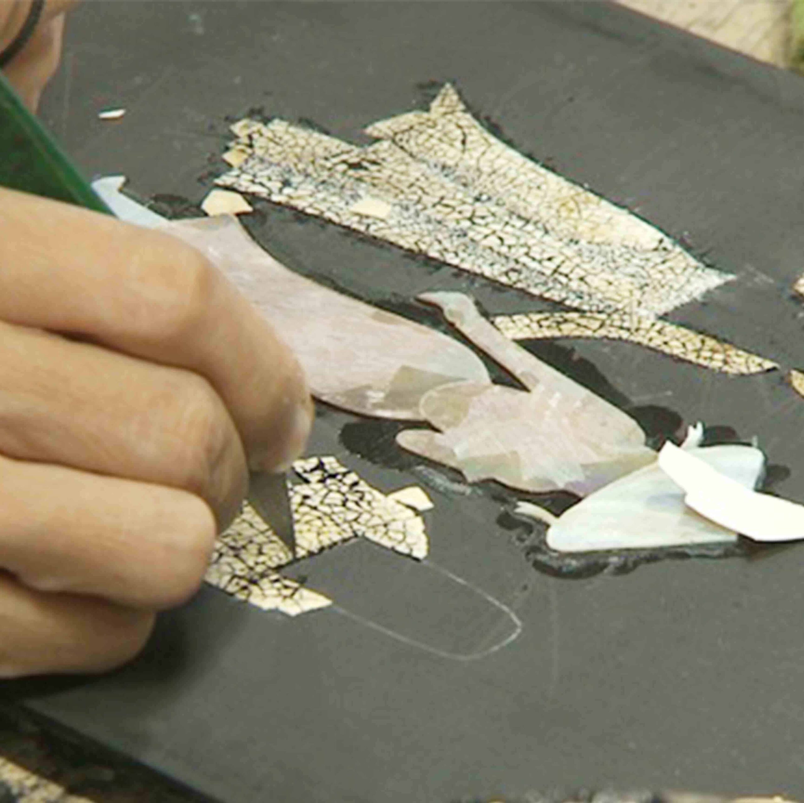 cách làm Làng Nghề Tranh Sơn Mài