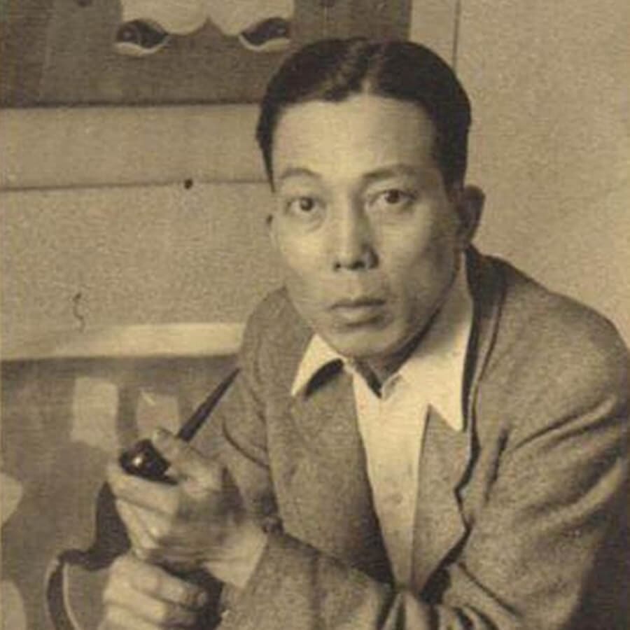 chân dung họa sĩ Mai Trung Thứ
