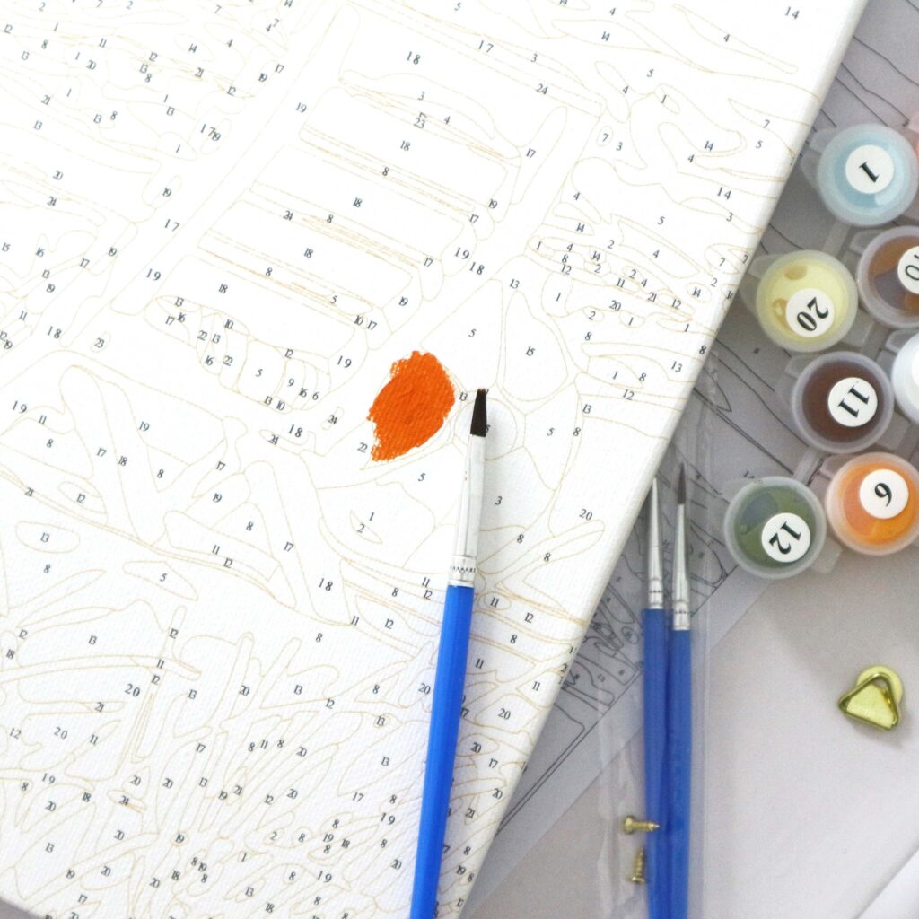 dùng Tranh Sơn Dầu Số Hóa như thế nào