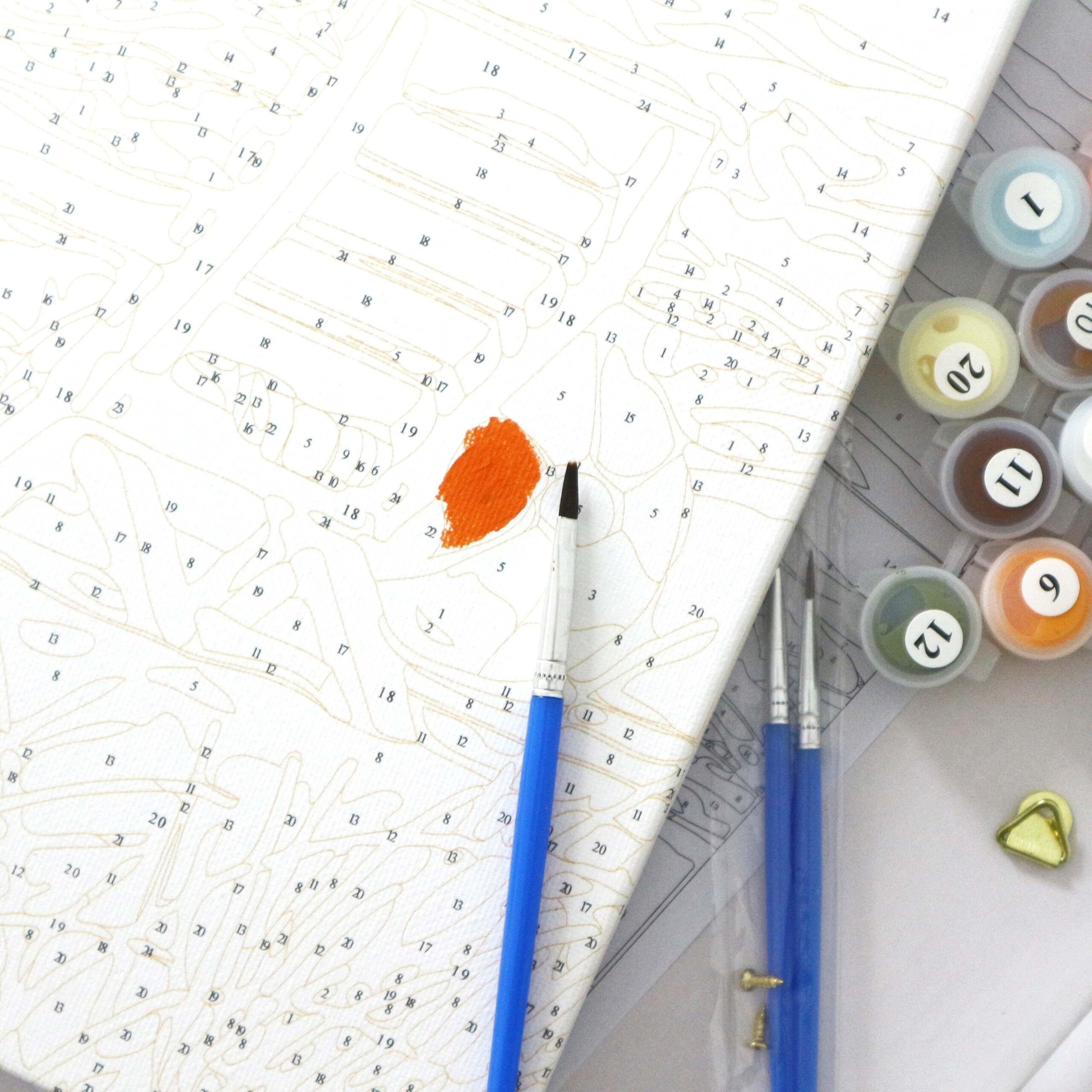 dùng Tranh Sơn Dầu Số Hóa như thế nào