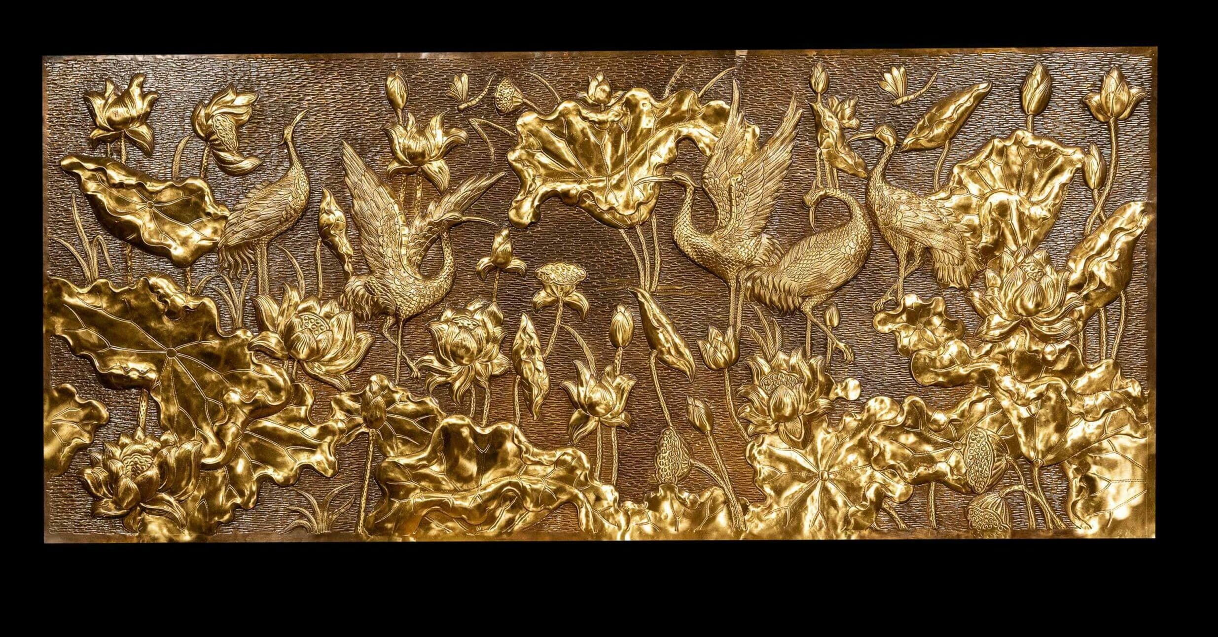 làm tranh Tranh Phù Điêu