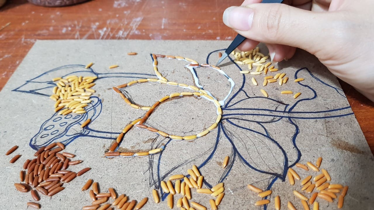 nghệ nhân Tranh Gạo việt nam