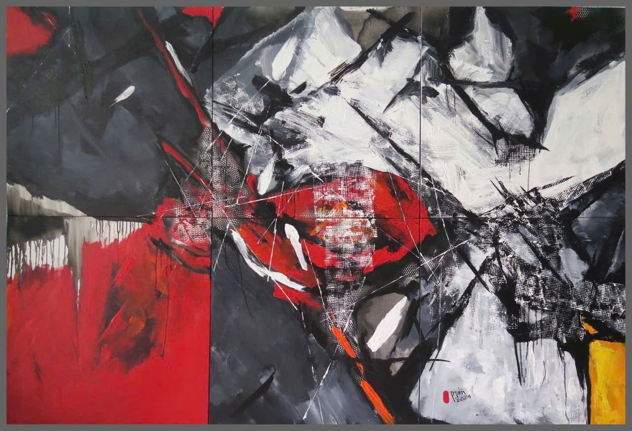 những tác phẩm thuộc nghệ thuật tranh trừu tượng