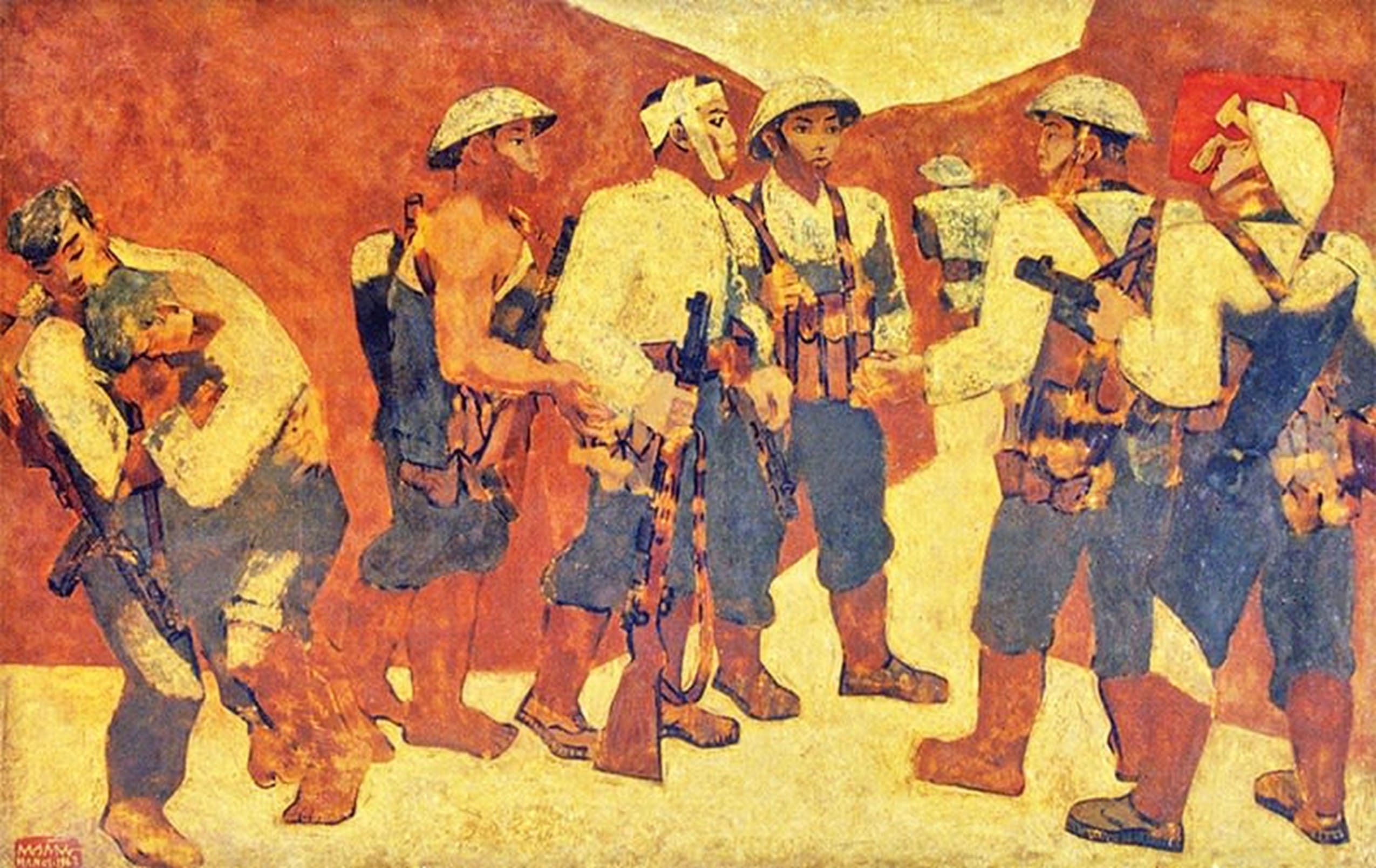 tác phẩm Họa Sĩ Nguyễn Sáng