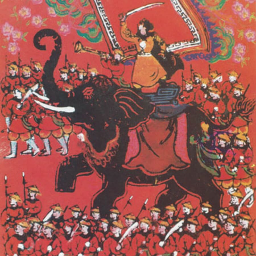 tác phẩm của họa sĩ Phạm Văn Đôn