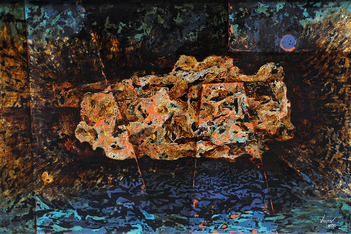 tác phẩm nghệ thuật tranh trừu tượng