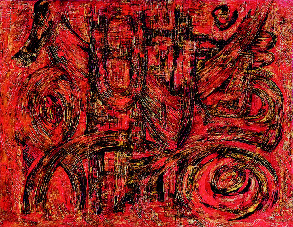 tác phẩm thuộc nghệ thuật tranh trừu tượng