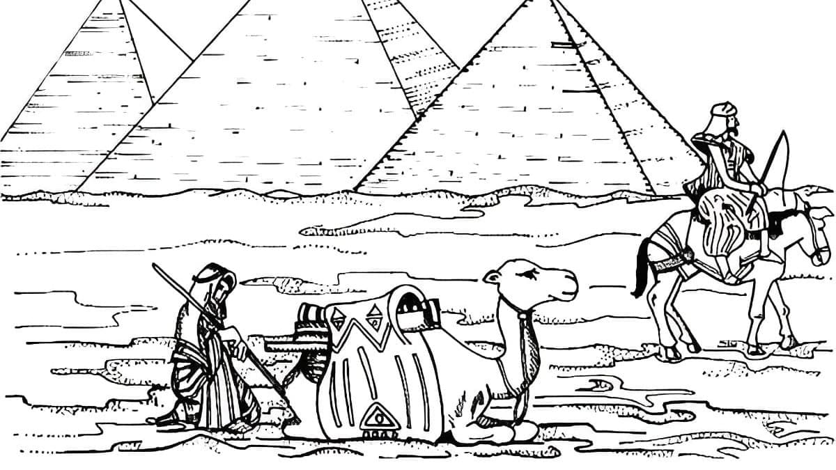 tìm hiểu về Tranh Ai Cập Cổ Đại