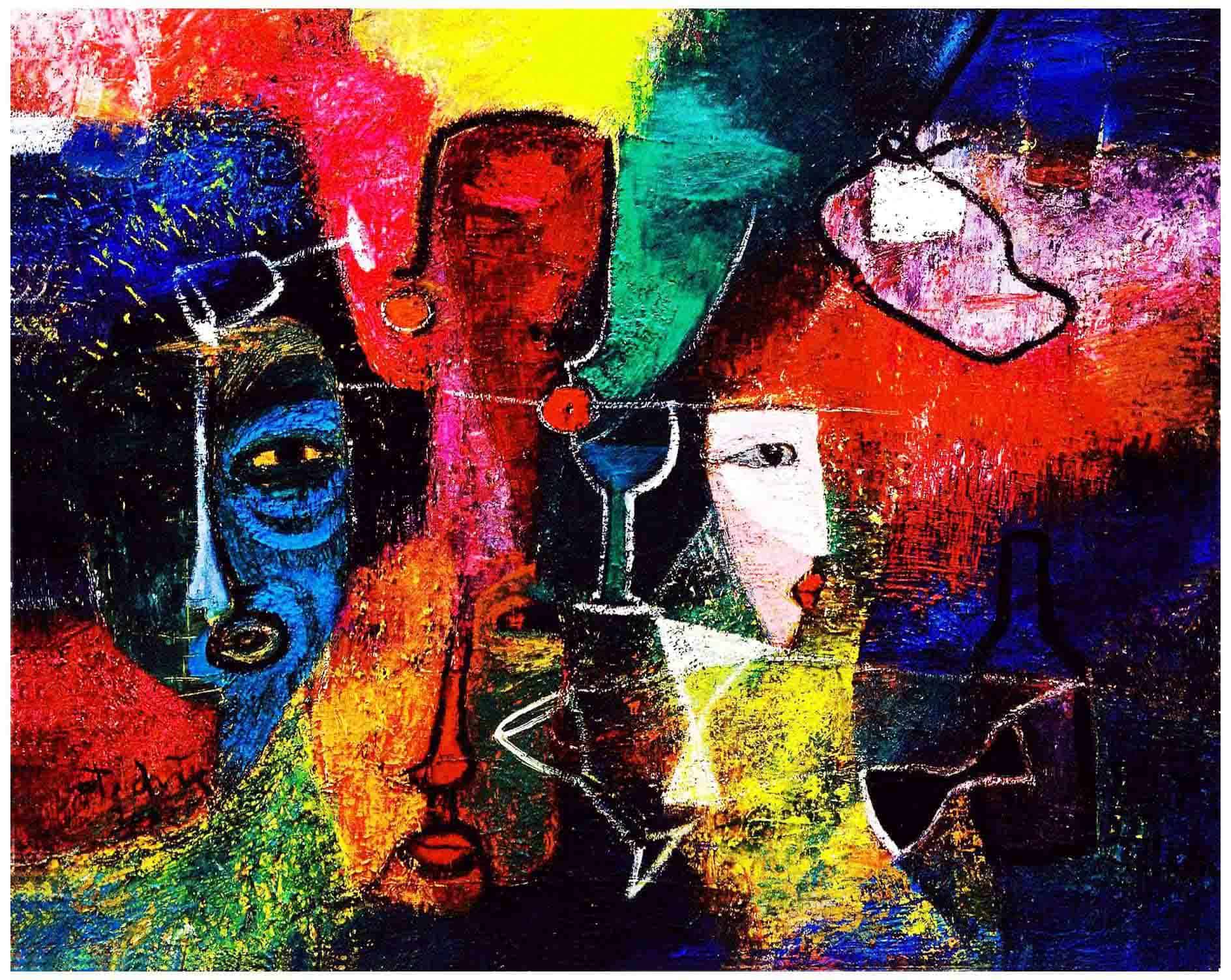 tìm hiểu về nghệ thuật tranh trừu tượng