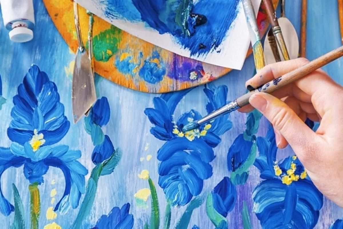 tranh Màu Acrylic Khác Gì Màu Nước