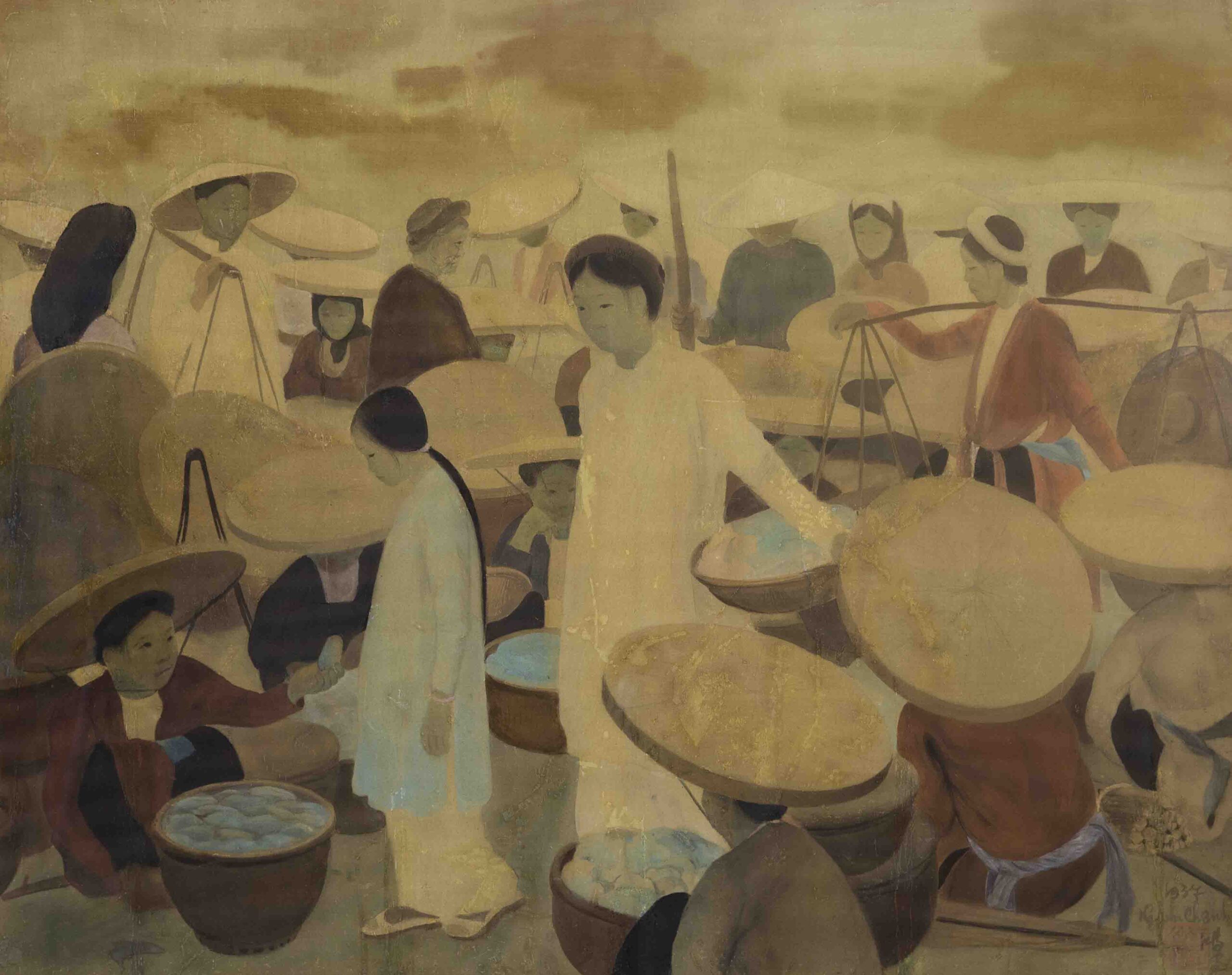 tranh Nguyễn Phan Chánh bằng lụa