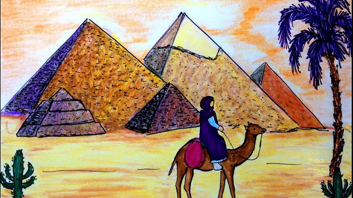 vẽ Tranh Ai Cập Cổ Đại