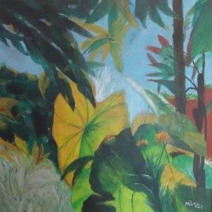 Acrylic Mộc Châu Hoa Ngô 60x60