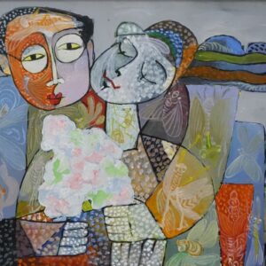 Couple Sơn dầu - Từ Ninh 40x50