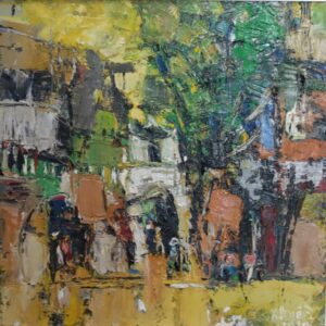 Nắng Vàng - 70 x 70 Sơn Dầu - HS Nguyễn Xuân Quyền