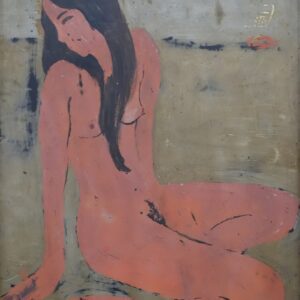 Nude _ Sơn Mài 60x40 Quốc Thuần