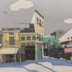 Phố Hàng Đường I- 60 x 80 - Acrylic