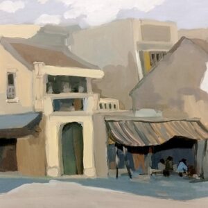 Thu Hà Nội - Acrylic 40 x 60