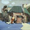 Hanoi Street - Phố Hà Nội - 50 x 70 - Acrylic (1)