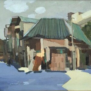 Hanoi Street - Phố Hà Nội - 50 x 70 - Acrylic (1)