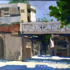 Phố Hàng Chiếu - Hang Chieu Street- 40 x 60 - Acrylic